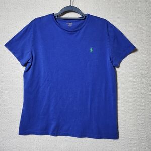 Polo by Ralph Lauren Men's Medium Blue T-Shirt